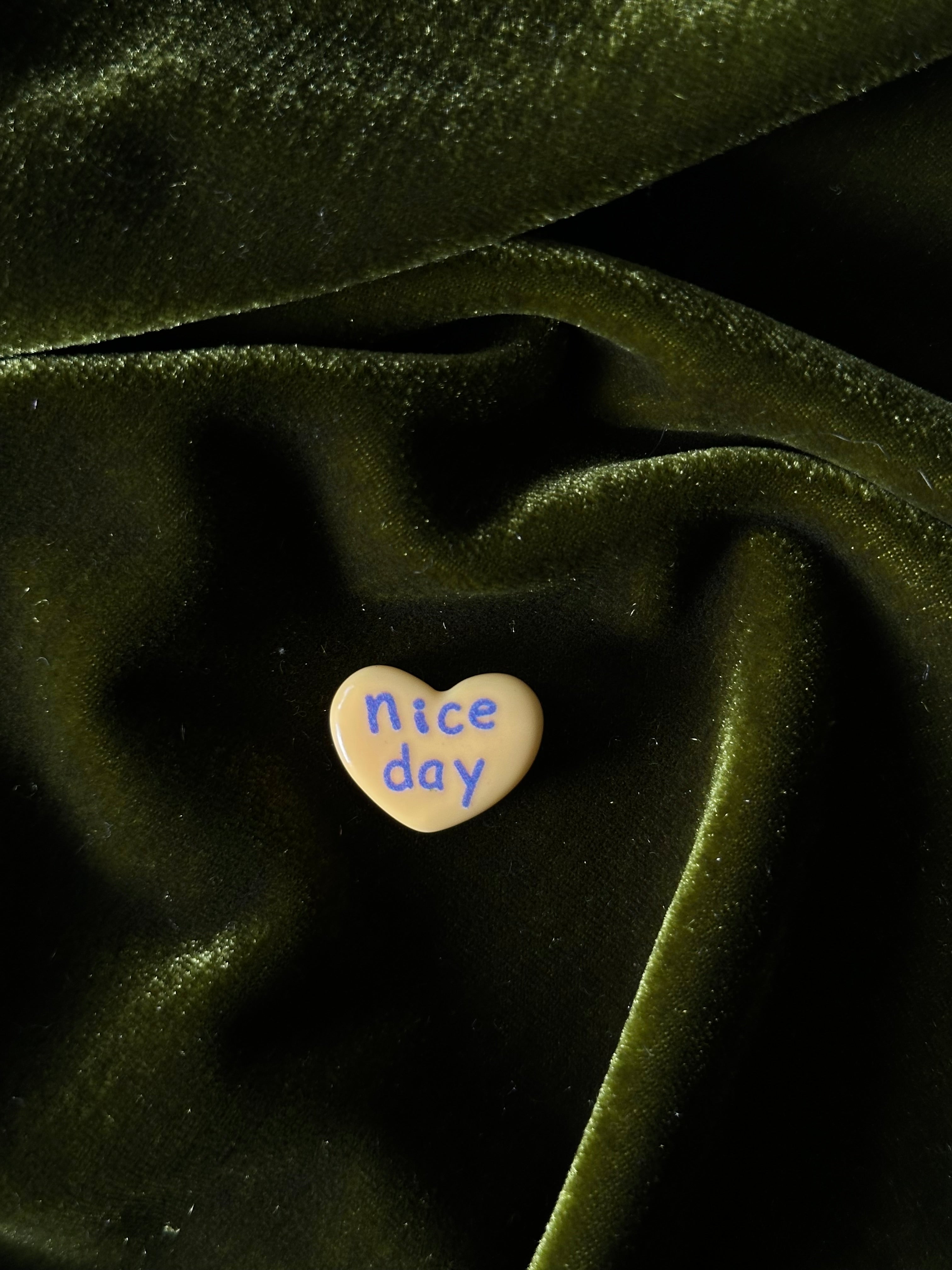 Tiny Happy Heart Magnets