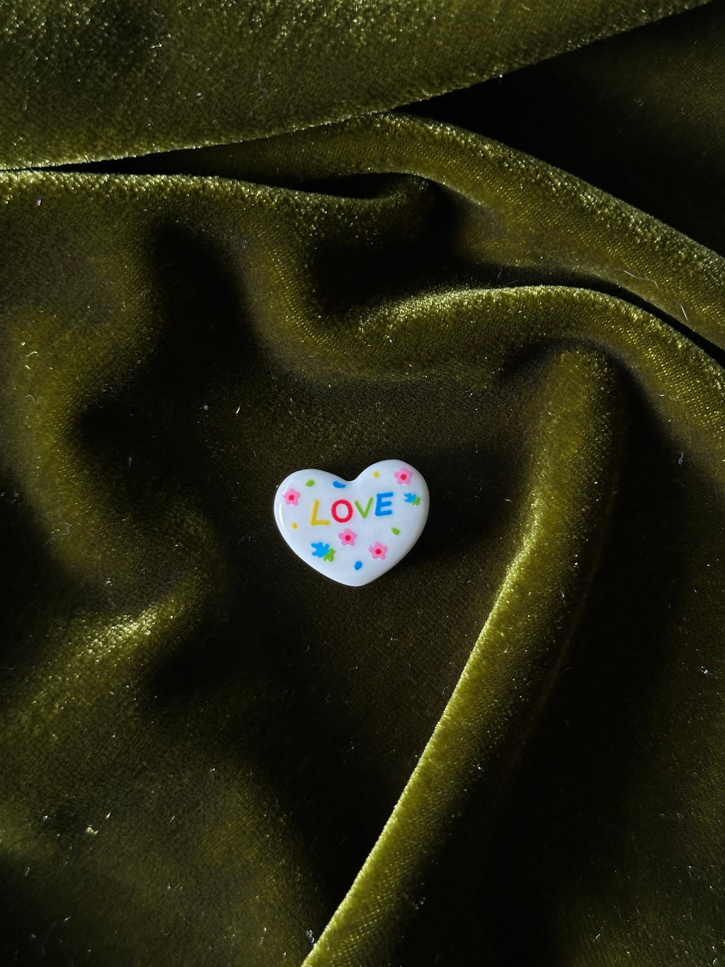 Tiny Happy Heart Magnets
