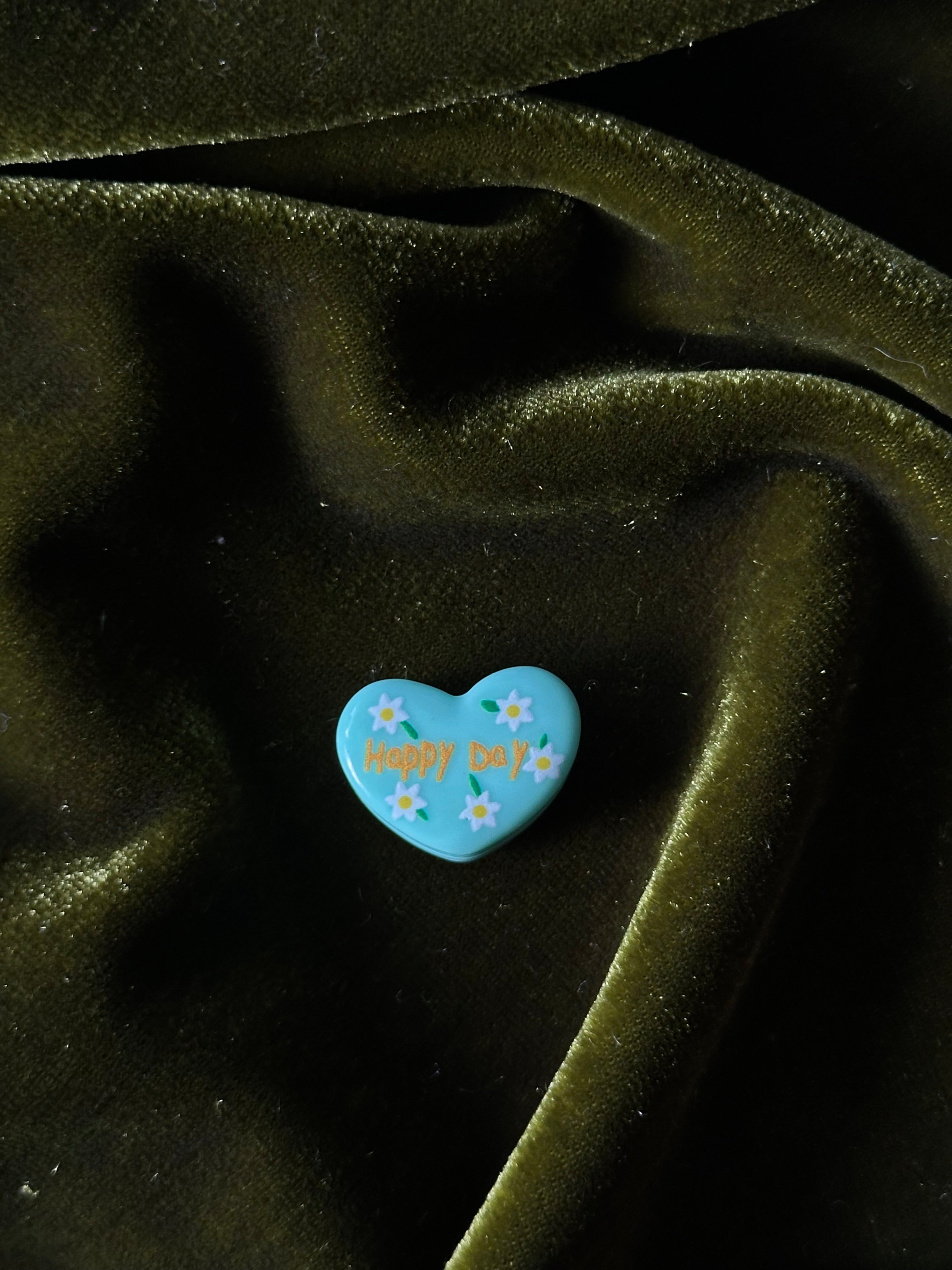 Tiny Happy Heart Magnets