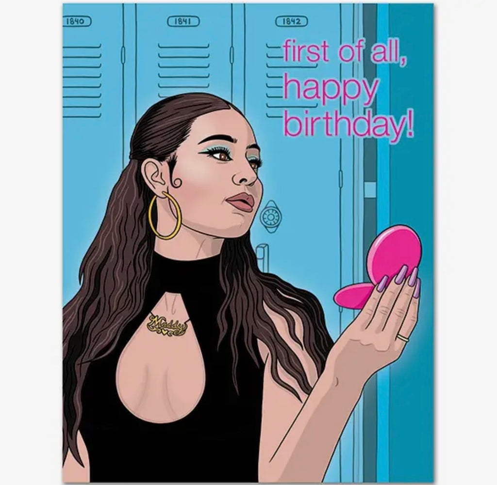 Maddy Euphoria Birthday Card