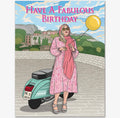 Jennifer Coolidge White Lotus Birthday Card
