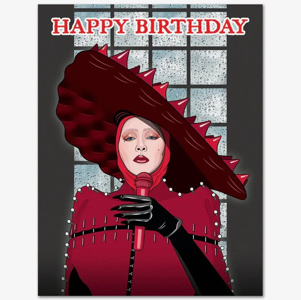Lady Gaga Birthday Card