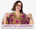 Parker Posey White Lotus Sticker