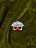 New Romantics enamel pin