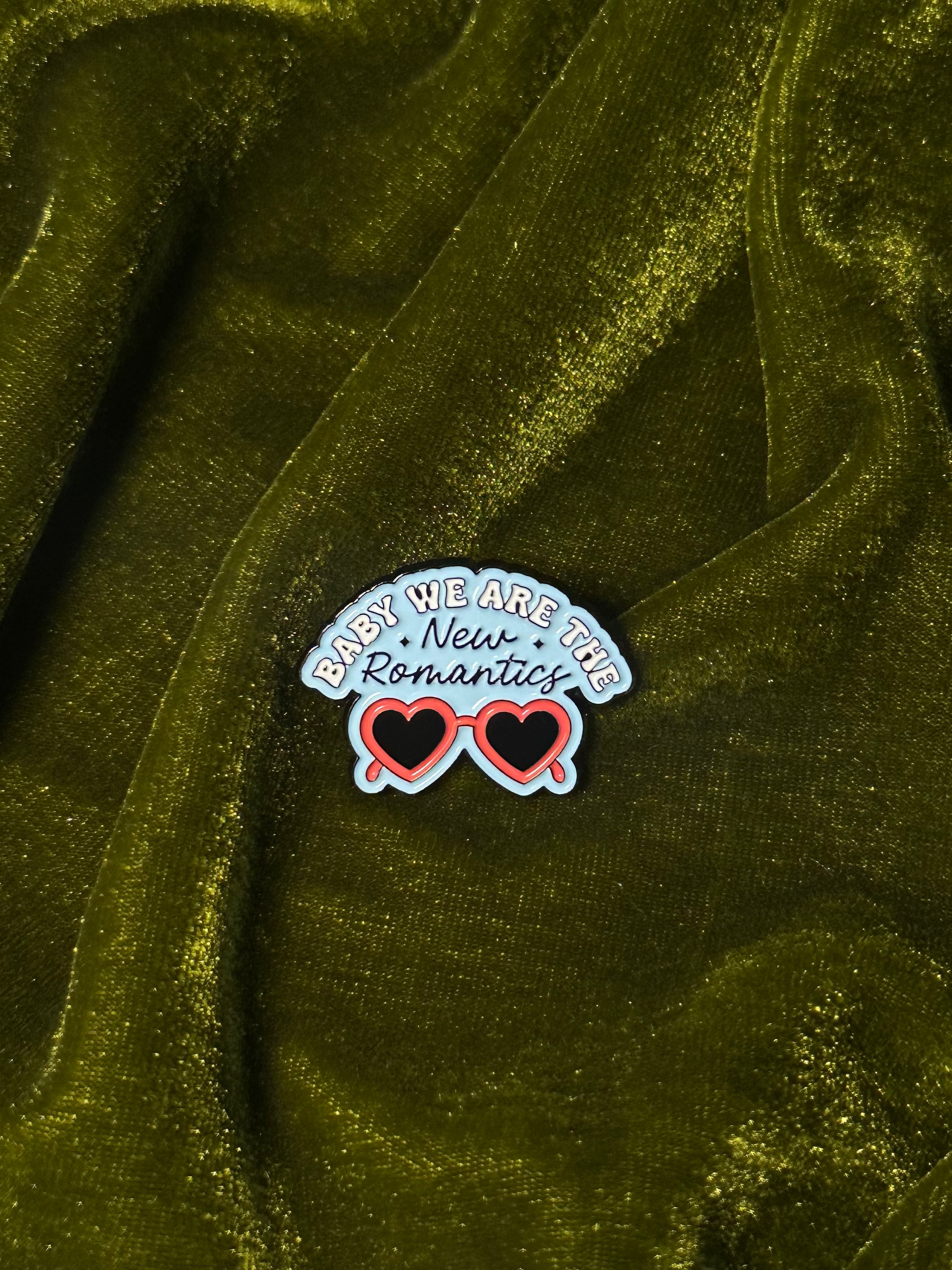 New Romantics enamel pin