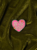 Snacky snack enamel pin