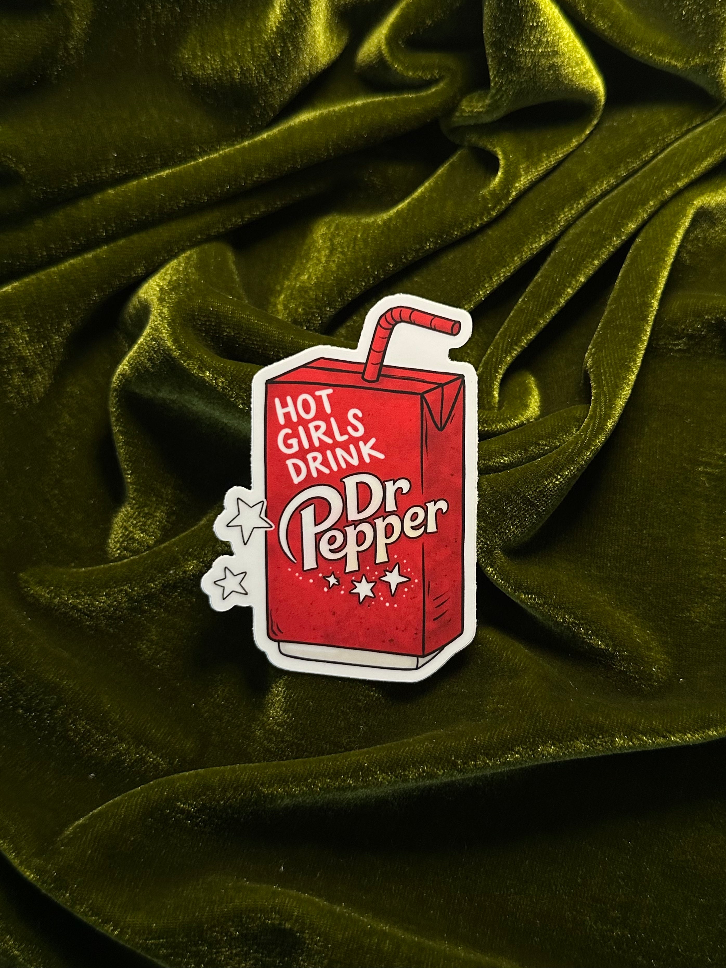 Dr.Pepper vinyl sticker