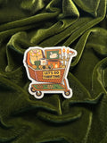 Thrifting vinyl sticker