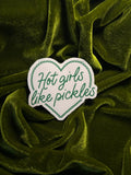 Hot girls like pickles vinyl sticker
